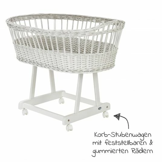 Deals 🧨 Alvi 2-tlg. Sparset Stubenwagen Birthe + Schlummer-Nestchen - Auqa Dot ⭐ 2 Deals 🧨 Alvi 2-tlg. Sparset Stubenwagen Birthe + Schlummer-Nestchen - Auqa Dot ⭐ - Image 2