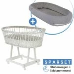 Deals 🧨 Alvi 2-tlg. Sparset Stubenwagen Birthe + Schlummer-Nestchen - Auqa Dot ⭐ 5 Deals 🧨 Alvi 2-tlg. Sparset Stubenwagen Birthe + Schlummer-Nestchen - Auqa Dot ⭐ - Image 5