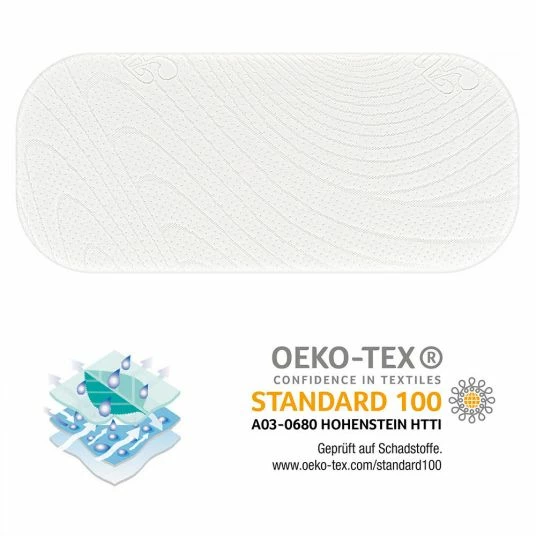 Coupon ❤️ Alvi 3-tlg. Matratzen-Set für Kinderwagen 40 x 90 cm - Weiß & Silbergrau ✔️ 6 Coupon ❤️ Alvi 3-tlg. Matratzen-Set für Kinderwagen 40 x 90 cm - Weiß & Silbergrau ✔️ - Image 6