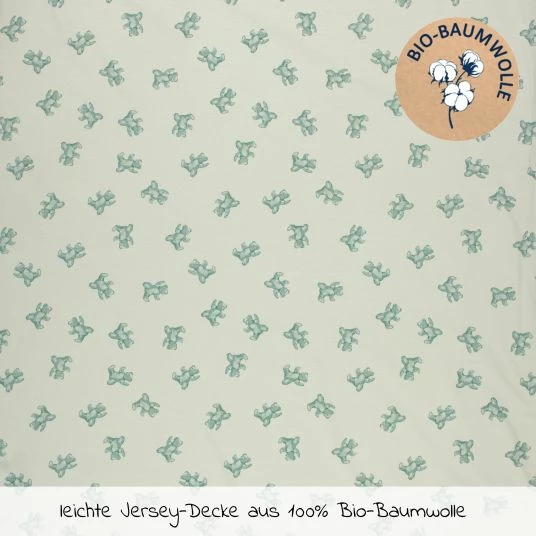 Best Pirce π Alvi Babydecke Jersey - Organic Cotton 75 x 100 cm - Teddy 1961 π 2 Best Pirce π Alvi Babydecke Jersey - Organic Cotton 75 x 100 cm - Teddy 1961 π - Image 2
