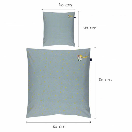 Best deal 🎉 Alvi Bettwäsche aus Bio-Baumwolle 80 x 80 cm - Der Kleine Prinz - Limited Edition 😉 3 Best deal 🎉 Alvi Bettwäsche aus Bio-Baumwolle 80 x 80 cm - Der Kleine Prinz - Limited Edition 😉 - Image 3