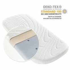 Buy π€© Alvi Baby carriage mattress with moisture protection and vertical air ducts - Tencel & Dry - 75 x 33 cm β