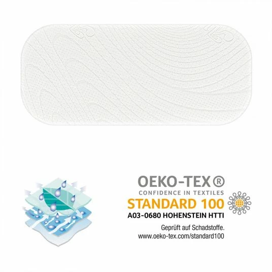 Buy 🤩 Alvi Baby carriage mattress with moisture protection and vertical air ducts - Tencel & Dry - 75 x 33 cm ⭐ 6 Buy 🤩 Alvi Baby carriage mattress with moisture protection and vertical air ducts - Tencel & Dry - 75 x 33 cm ⭐ - Image 6