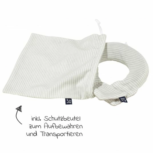 Hot Sale ❤️ Alvi Kopfstütze / Babykissen gegen Kopfverformung ALVIbino inkl. Aufbewahrungstasche - Smokey Stripe 🔥 5 Hot Sale ❤️ Alvi Kopfstütze / Babykissen gegen Kopfverformung ALVIbino inkl. Aufbewahrungstasche - Smokey Stripe 🔥 - Image 5