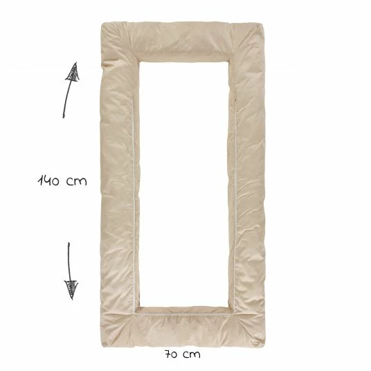 Outlet 🎁 Alvi Nestchen Carré Organic Cotton - Volant 👏 2 Outlet 🎁 Alvi Nestchen Carré Organic Cotton - Volant 👏 - Image 2