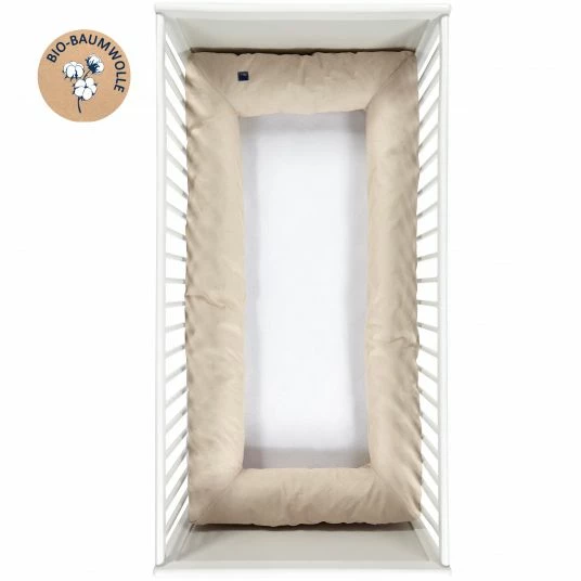 Outlet 🎁 Alvi Nestchen Carré Organic Cotton - Volant 👏 3 Outlet 🎁 Alvi Nestchen Carré Organic Cotton - Volant 👏 - Image 3