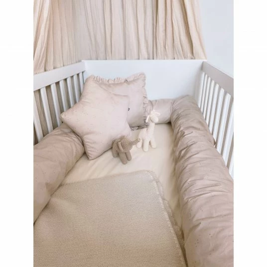 Outlet 🎁 Alvi Nestchen Carré Organic Cotton - Volant 👏 5 Outlet 🎁 Alvi Nestchen Carré Organic Cotton - Volant 👏 - Image 5