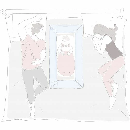 Outlet 🎁 Alvi Nestchen Carré Organic Cotton - Volant 👏 6 Outlet 🎁 Alvi Nestchen Carré Organic Cotton - Volant 👏 - Image 6