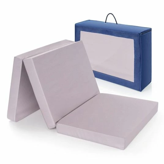 Discount π Alvi Travel bed mattress Comfort - 60 x 120 cm / Height 6 cm, breathable, washable, tested for harmful substances - Grey β 1 Discount π Alvi Travel bed mattress Comfort - 60 x 120 cm / Height 6 cm, breathable, washable, tested for harmful substances - Grey β