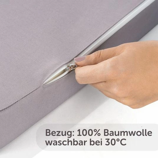 Discount π Alvi Travel bed mattress Comfort - 60 x 120 cm / Height 6 cm, breathable, washable, tested for harmful substances - Grey β 4 Discount π Alvi Travel bed mattress Comfort - 60 x 120 cm / Height 6 cm, breathable, washable, tested for harmful substances - Grey β - Image 4