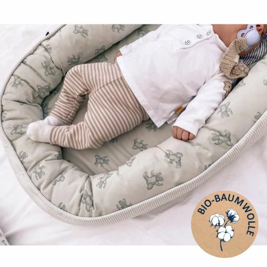 Discount π Alvi Schlummer-Nestchen Organic Cotton - Teddy 1961 π 5 Discount π Alvi Schlummer-Nestchen Organic Cotton - Teddy 1961 π - Image 5