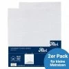 Flash Sale 🔔 Alvi Spannbetttuch 2er Pack aus Bio-Baumwolle für kleine Matratzen 40 x 90 cm - Weiß 💯