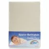 Wholesale 😉 Alvi Fitted sheet for pram & cradle 40 x 90 cm - Natur ⭐