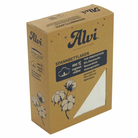 Coupon 🛒 Alvi Spannbetttuch wasserdicht aus Bio-Baumwolle PERLAM® für Kinderbett 60 x 120 / 70 x 140 cm ✨ 1 Coupon 🛒 Alvi Spannbetttuch wasserdicht aus Bio-Baumwolle PERLAM® für Kinderbett 60 x 120 / 70 x 140 cm ✨