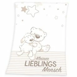 Hot Sale 👏 Baby Best Kuscheldecke 75 x 100 cm - Kleiner Lieblingsmensch 🌟