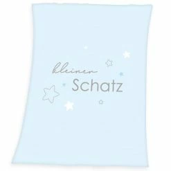 Best Pirce ๐ Baby Best Kuscheldecke - 75 x 100 cm - Kleiner Schatz - Blau โญ