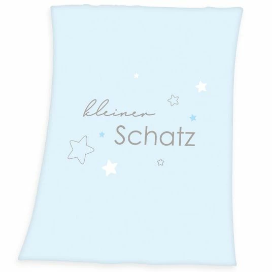Best Pirce 🔔 Baby Best Kuscheldecke - 75 x 100 cm - Kleiner Schatz - Blau ⭐ 1 Best Pirce 🔔 Baby Best Kuscheldecke - 75 x 100 cm - Kleiner Schatz - Blau ⭐