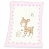 Cheap 🥰 Baby Best Blanket 100 x 75 cm - Fawn & bunny 🥰