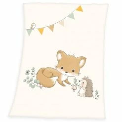 Budget π€© Baby Best Kuscheldecke - 75 x 100 cm - Waldfreunde β€οΈ