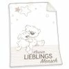 Outlet 🛒 Baby Best Kuscheldecke 75 x 100 cm - Kleiner Lieblingsmensch 😀
