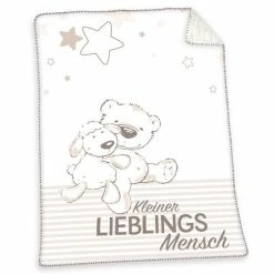 Outlet ๐ Baby Best Kuscheldecke 75 x 100 cm - Kleiner Lieblingsmensch ๐