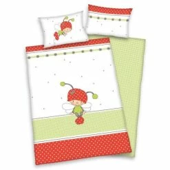 Buy 🧨 Baby Best Reversible bed linen 100 x 135 cm - Beetles 🔥