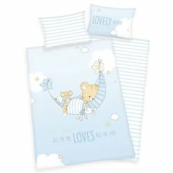 Top 10 ✔️ Baby Best Wende-Bettwäsche - 100 x 135 cm - Little Tiger 💯