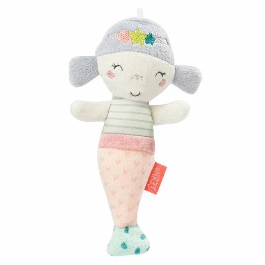 Best deal ✔️ Baby Fehn 2-tlg. Set Kuscheldecke Musselin + Greifling Meerjungfrau 135 x 100 cm - Meereskinder 😀 4 Best deal ✔️ Baby Fehn 2-tlg. Set Kuscheldecke Musselin + Greifling Meerjungfrau 135 x 100 cm - Meereskinder 😀 - Image 4