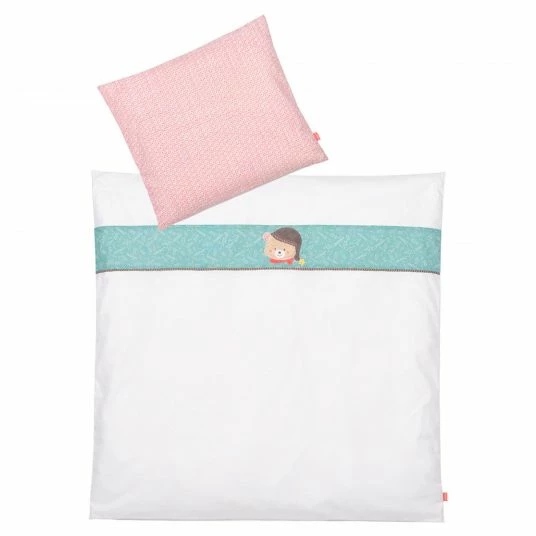 Outlet 🎁 Baby Fehn 3-tlg. Bettwäsche-Set für Beistellbett & Wiege 90x40 cm / Spannbetttuch und Bettwäsche - Bruno Bär - Weiß 🔥 2 Outlet 🎁 Baby Fehn 3-tlg. Bettwäsche-Set für Beistellbett & Wiege 90x40 cm / Spannbetttuch und Bettwäsche - Bruno Bär - Weiß 🔥 - Image 2