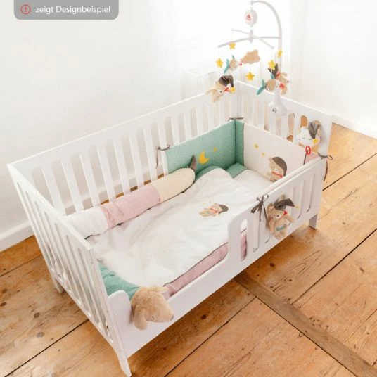 Outlet 🎁 Baby Fehn 3-tlg. Bettwäsche-Set für Beistellbett & Wiege 90x40 cm / Spannbetttuch und Bettwäsche - Bruno Bär - Weiß 🔥 6 Outlet 🎁 Baby Fehn 3-tlg. Bettwäsche-Set für Beistellbett & Wiege 90x40 cm / Spannbetttuch und Bettwäsche - Bruno Bär - Weiß 🔥 - Image 6