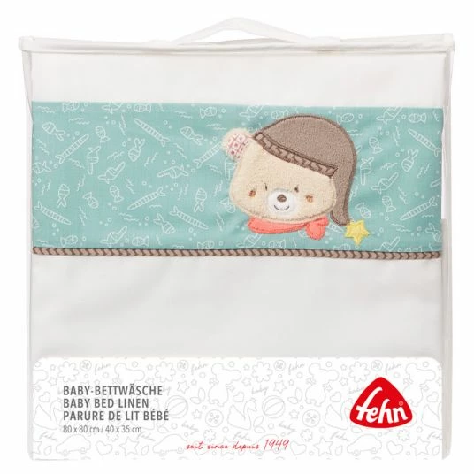 Budget š„° Baby Fehn Baby-BettwƤsche 80 x 80 cm - BƤr Bruno š 5 Budget š„° Baby Fehn Baby-BettwƤsche 80 x 80 cm - BƤr Bruno š - Image 5