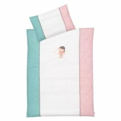 Discount 🧨 Baby Fehn Bettwäsche 100 x 135 cm - Bär Bruno 🎁