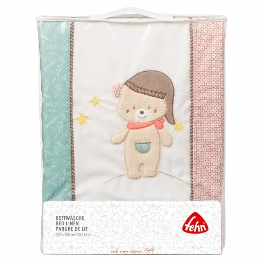 Discount 𧨠Baby Fehn Bettwäsche 100 x 135 cm - Bär Bruno đ 5 Discount 𧨠Baby Fehn Bettwäsche 100 x 135 cm - Bär Bruno đ - Image 5