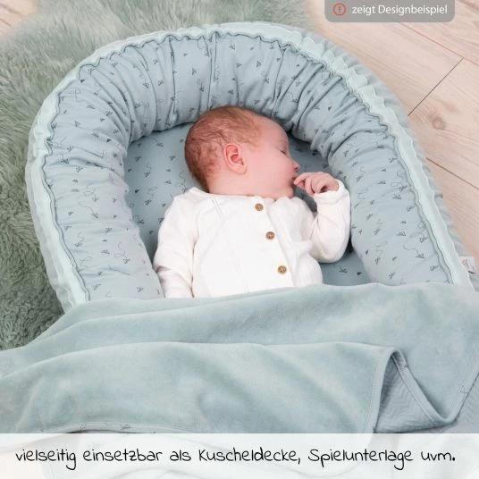 Promo 🧨 Bébé-jou Wende-Decke 75 x 100 cm - Paper Planes 🔔 2 Promo 🧨 Bébé-jou Wende-Decke 75 x 100 cm - Paper Planes 🔔 - Image 2