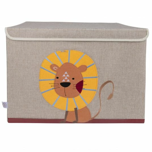 New ❤️ Bieco Aufbewahrungskiste / Staubox Groß 51 x 36 x 36 cm - Löwe 🛒 2 New ❤️ Bieco Aufbewahrungskiste / Staubox Groß 51 x 36 x 36 cm - Löwe 🛒 - Image 2