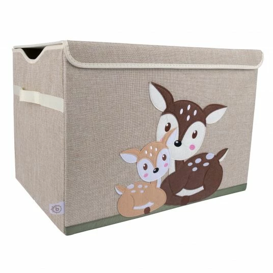Top 10 🎉 Bieco Aufbewahrungskiste / Staubox Groß 51 x 36 x 36 cm - Rehe 🥰 2 Top 10 🎉 Bieco Aufbewahrungskiste / Staubox Groß 51 x 36 x 36 cm - Rehe 🥰 - Image 2