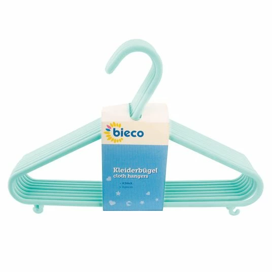 Coupon 🔔 Bieco Kleiderbügel 8er Pack - Mint 👍 1 Coupon 🔔 Bieco Kleiderbügel 8er Pack - Mint 👍