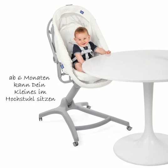 Outlet ๐ Chicco Stubenwagen, Hochstuhl, Sessel Baby Hug 4 in 1 Air - White Snow ๐ 5 Outlet ๐ Chicco Stubenwagen, Hochstuhl, Sessel Baby Hug 4 in 1 Air - White Snow ๐ - Image 5