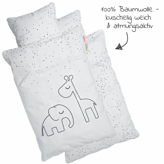 Best reviews of 🎁 Done by Deer Bettwäsche - 140 x 60 cm - Dreamy Dots - Weiß ✨ 2 Best reviews of 🎁 Done by Deer Bettwäsche - 140 x 60 cm - Dreamy Dots - Weiß ✨ - Image 2