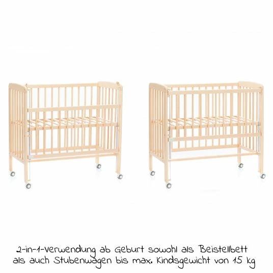 Coupon ๐ Fillikid 2in1 Beistellbett, Stubenbett Nino - Natur - Collection 2022 โ๏ธ 2 Coupon ๐ Fillikid 2in1 Beistellbett, Stubenbett Nino - Natur - Collection 2022 โ๏ธ - Image 2