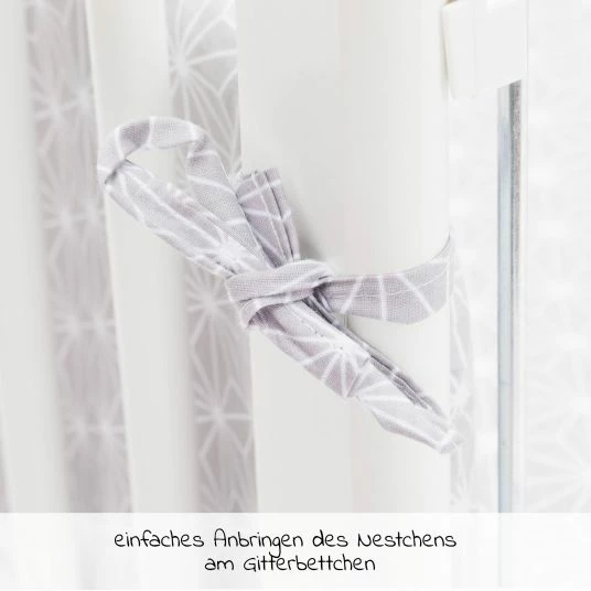 Top 10 🌟 Fillikid 4-tlg. Bettwäsche-Set für Nino Decke 80 x 80 cm, Kissen 35 x 40 cm, Matratze & Nestchen - Cube - Grey - Collection 2022 💯 4 Top 10 🌟 Fillikid 4-tlg. Bettwäsche-Set für Nino Decke 80 x 80 cm, Kissen 35 x 40 cm, Matratze & Nestchen - Cube - Grey - Collection 2022 💯 - Image 4