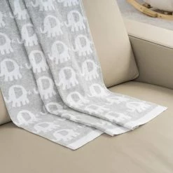 Best Pirce π Fillikid Cotton blanket 75 x 100 cm - Elephants - Grey White π 8 Best Pirce π Fillikid Cotton blanket 75 x 100 cm - Elephants - Grey White π -Live & Sleep Sales fillikid baumwolldecke 75 x 100 cm elefanten grau weiss kp 1600 07 d2