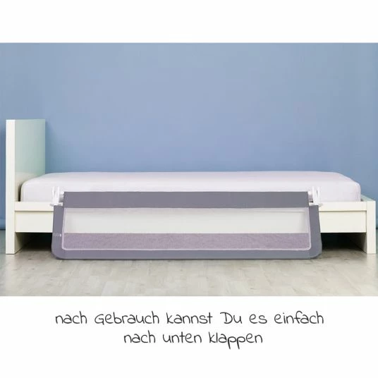 Discount ๐ Fillikid Bettgitter klappbar fรผr Standard & Boxspringbetten 150 x 50 cm - Grau ๐ 5 Discount ๐ Fillikid Bettgitter klappbar fรผr Standard & Boxspringbetten 150 x 50 cm - Grau ๐ - Image 5