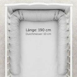 Best deal 😀 Fillikid Nestchenschlange - Punkte - Grau ⭐ 8 Best deal 😀 Fillikid Nestchenschlange - Punkte - Grau ⭐ -Live & Sleep Sales fillikid bettschlange und nestchen 190 cm punkte grau kp 437 144 d2