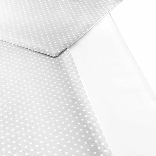 Wholesale ❤️ Fillikid Bed linen 100 x 135 - dots - grey 👏 3 Wholesale ❤️ Fillikid Bed linen 100 x 135 - dots - grey 👏 - Image 3