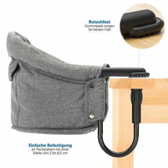 Best deal π Fillikid Tischsitz inkl. Tasche - Melange Grau π― 2 Best deal π Fillikid Tischsitz inkl. Tasche - Melange Grau π― - Image 2