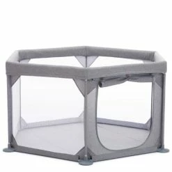 Top 10 🥰 Fillikid Laufgitter 6-eckig Prag aus Netzstoff mit Transporttasche & Einstieg - Grau 😉