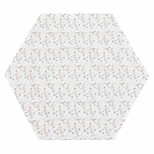 Outlet 🎉 Fillikid Laufstalleinlage für 6-eck Laufgitter - Kangaroo - Weiß - Collection 2022 ❤️ 1 Outlet 🎉 Fillikid Laufstalleinlage für 6-eck Laufgitter - Kangaroo - Weiß - Collection 2022 ❤️