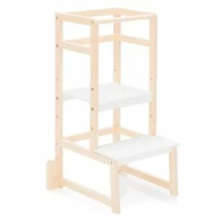 Wholesale ❤️ Fillikid Lernturm 3-fach höhenverstellbar bis 90 kg belastbar - Natur ❤️