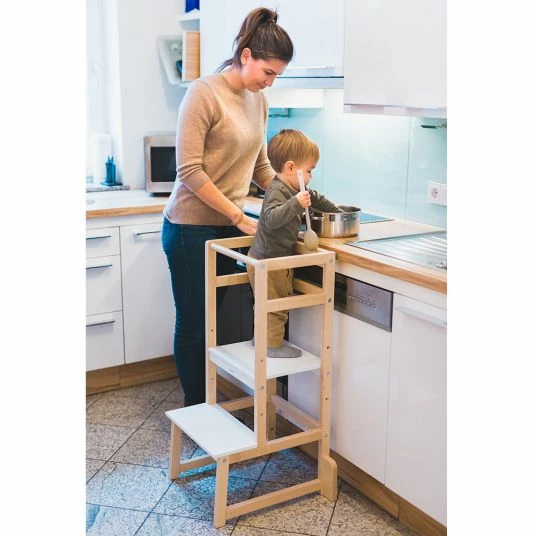 Wholesale ❤️ Fillikid Lernturm 3-fach höhenverstellbar bis 90 kg belastbar - Natur ❤️ 2 Wholesale ❤️ Fillikid Lernturm 3-fach höhenverstellbar bis 90 kg belastbar - Natur ❤️ - Image 2